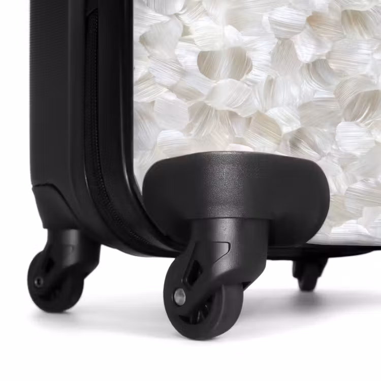 Suitcase - White - Brush strokes - Relief effect — 6