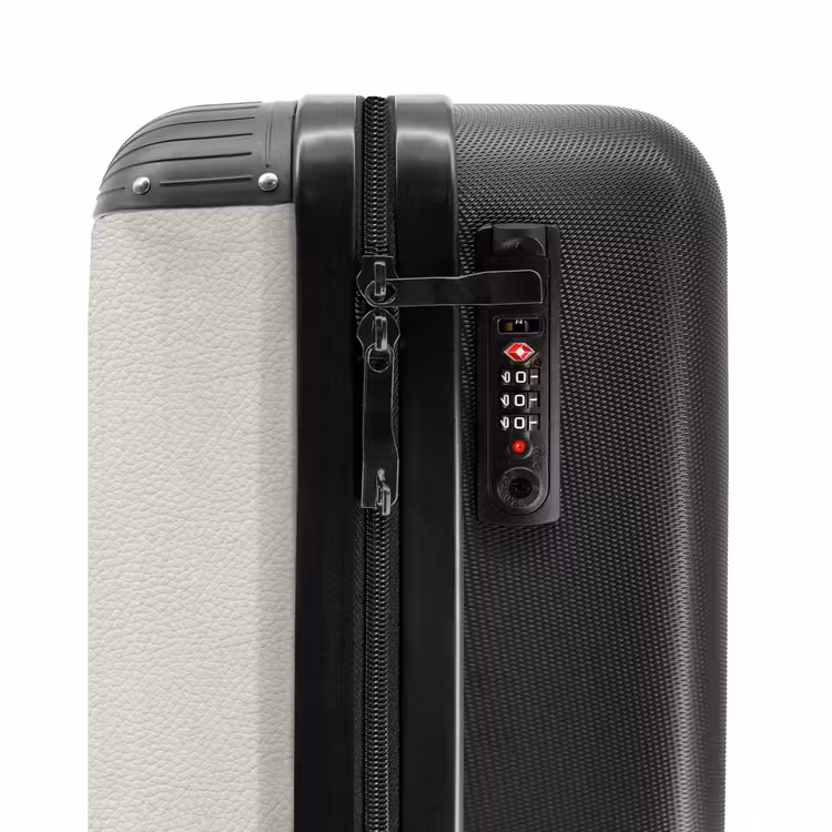 Suitcase - Wit leer patroon — 5