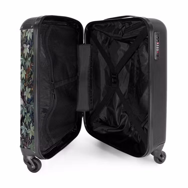 Suitcase - Woman - Classical - Mosaic - Nature - Green — 3
