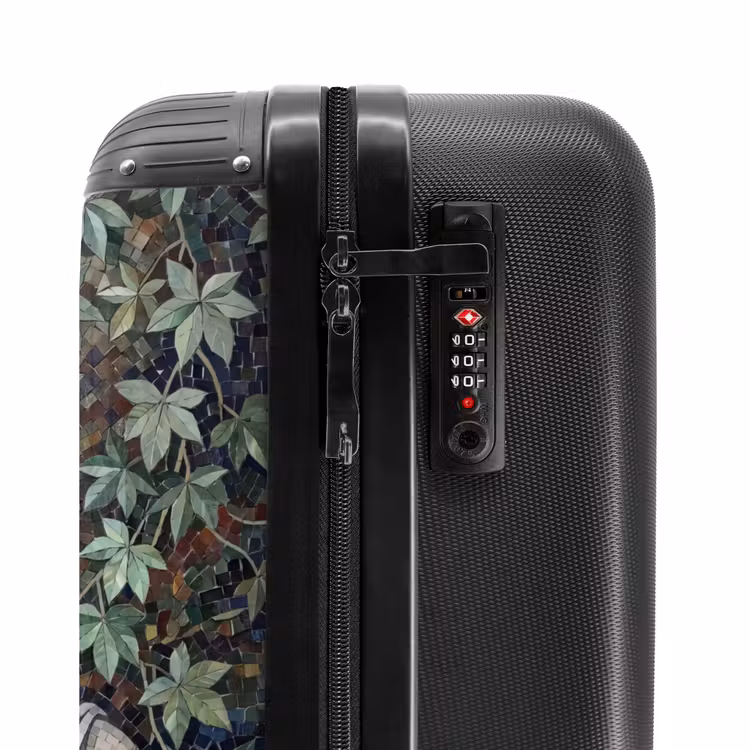 Suitcase - Woman - Classical - Mosaic - Nature - Green — 5