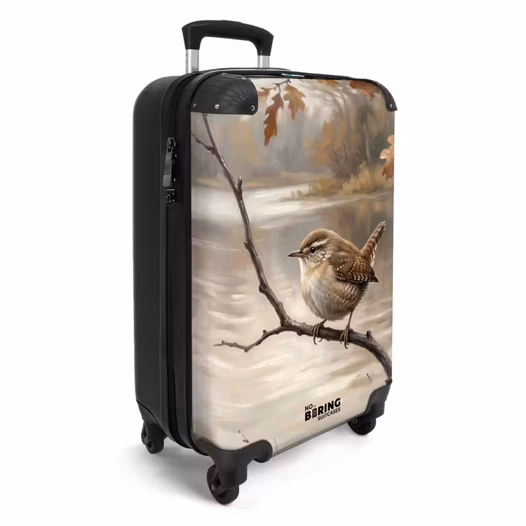 Suitcase - Wren - Branch - River - Nature - Atmospheric — 4