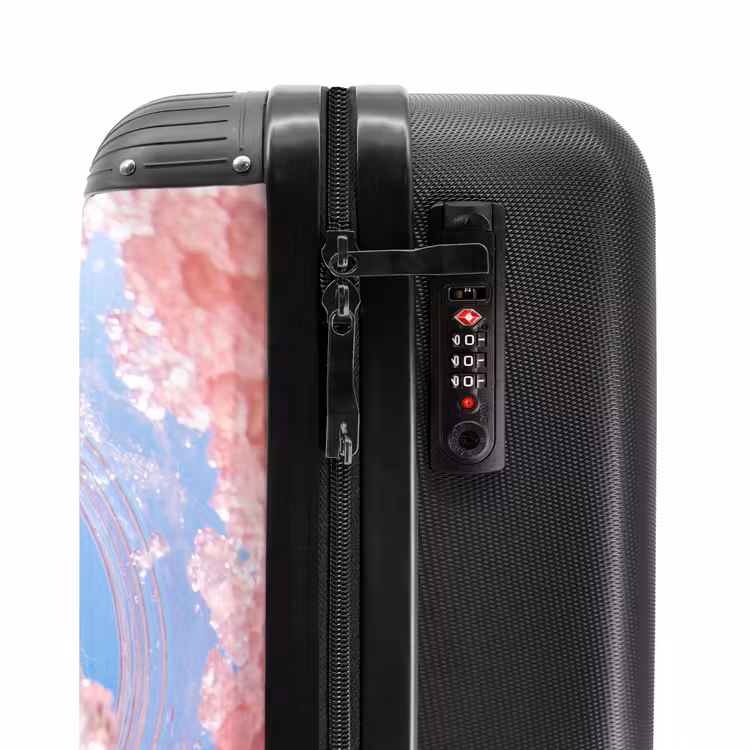 Suitcase - Woman - Drink - Summer - Pink - Blue — 5