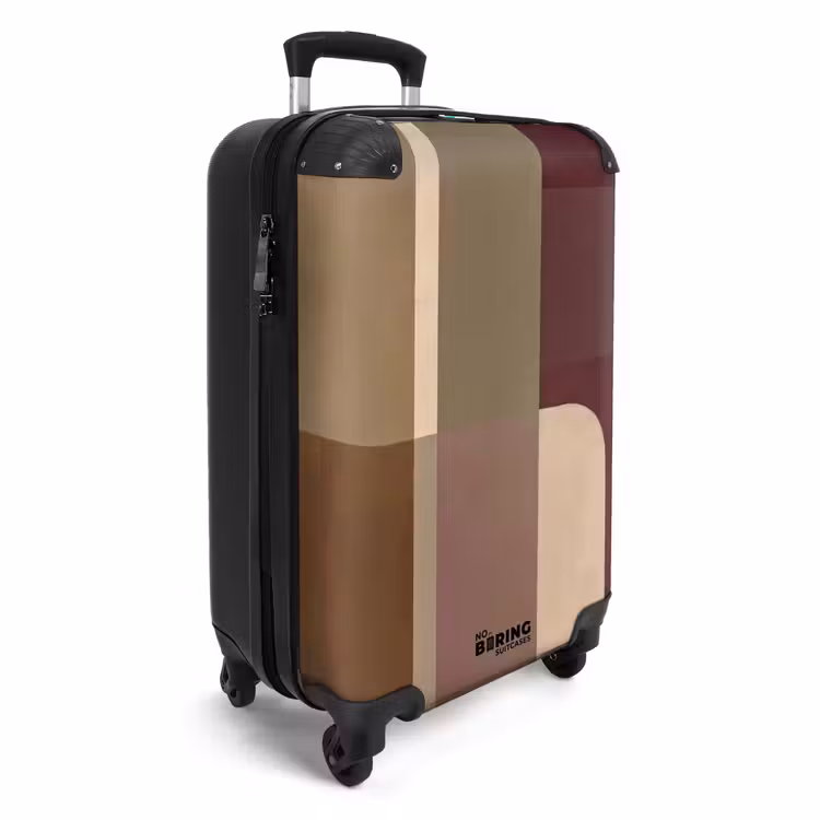 Suitcase - Planes - Abstract - Bordeaux - Lines — 4