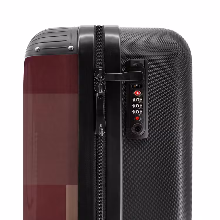 Suitcase - Planes - Abstract - Bordeaux - Lines — 5
