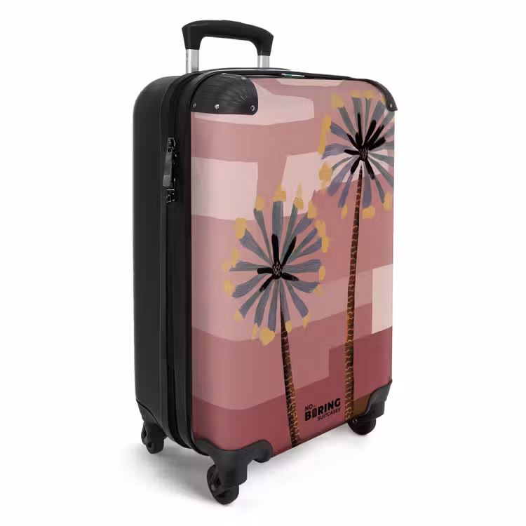 Suitcase - Illustration - Flowers - Planes - Abstract — 4