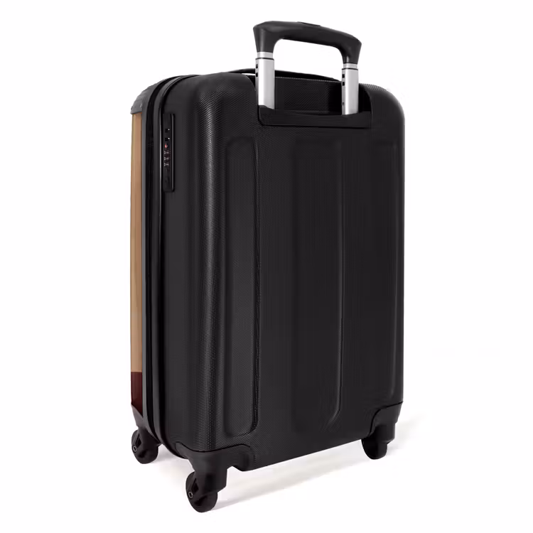 Suitcase - Minimalist - Vase - Flowers - Brown — 2