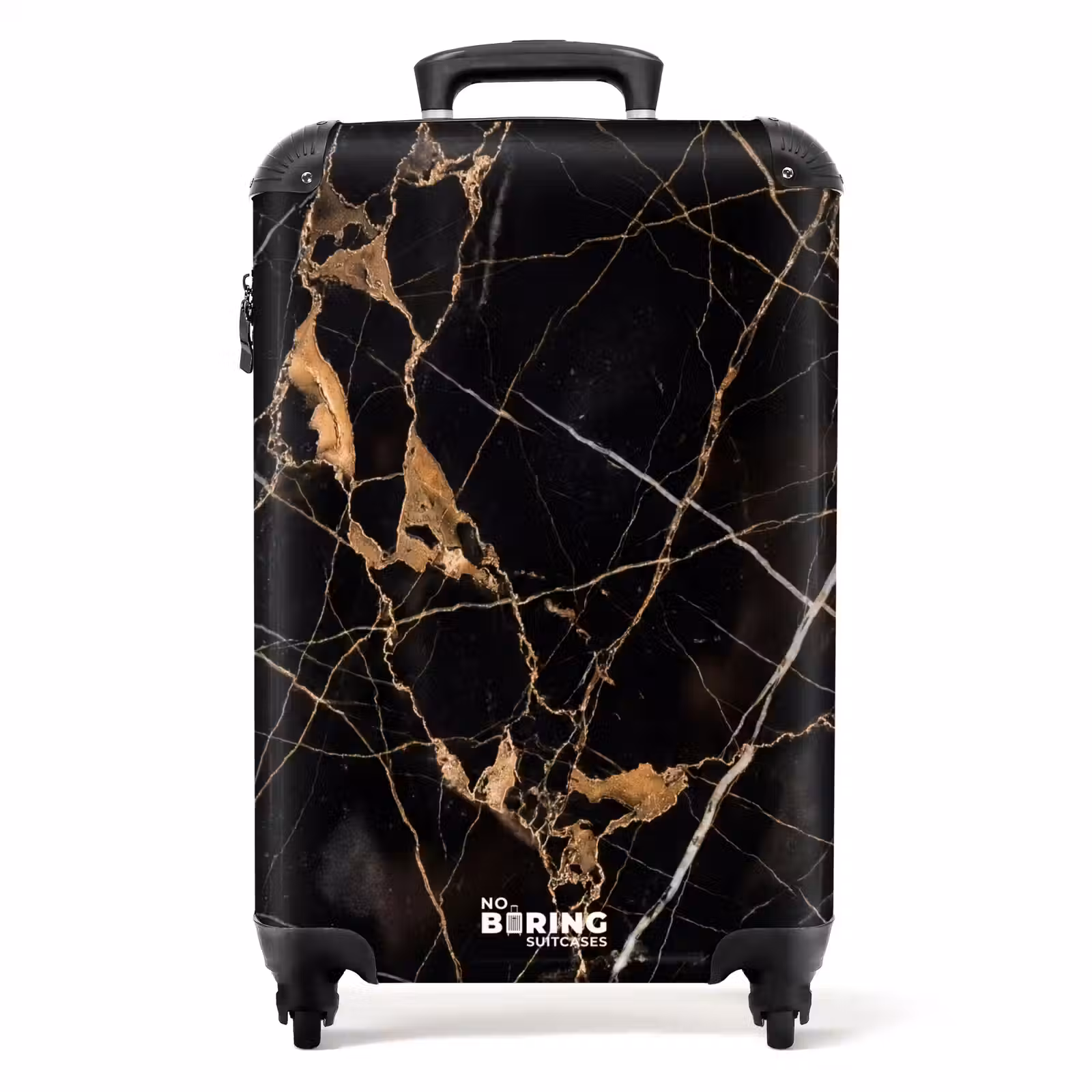 Suitcase - Veins - Marble - Gold — 1