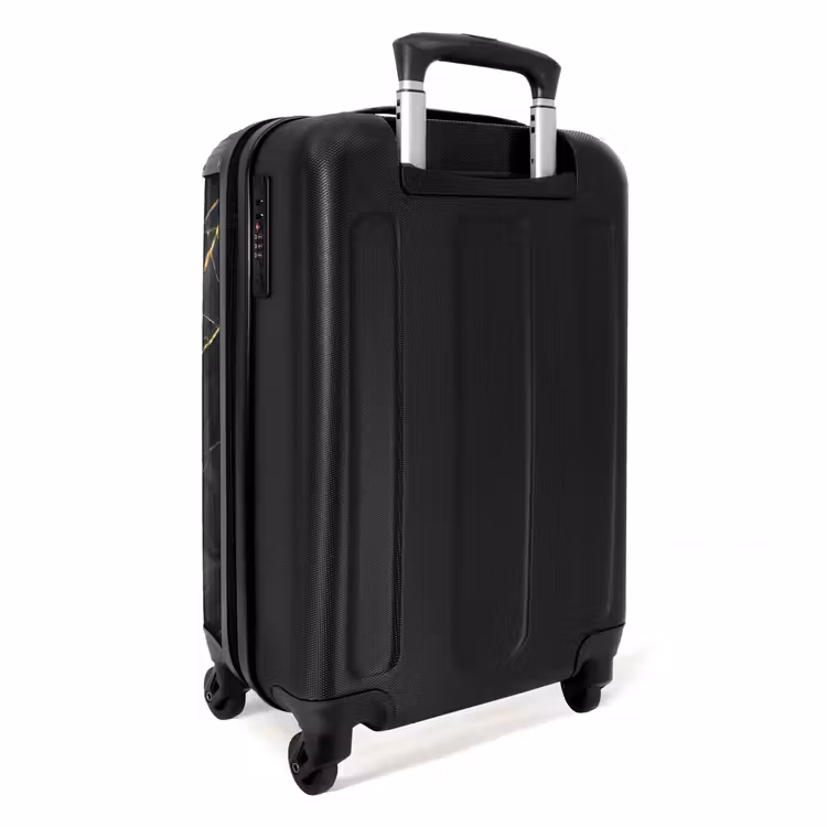 Suitcase - Marble - Gold Veins - Abstract - Modern - Black — 2