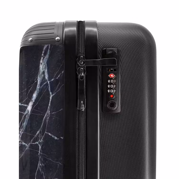 Suitcase - Marble - Pattern - Modern - Black - White — 5