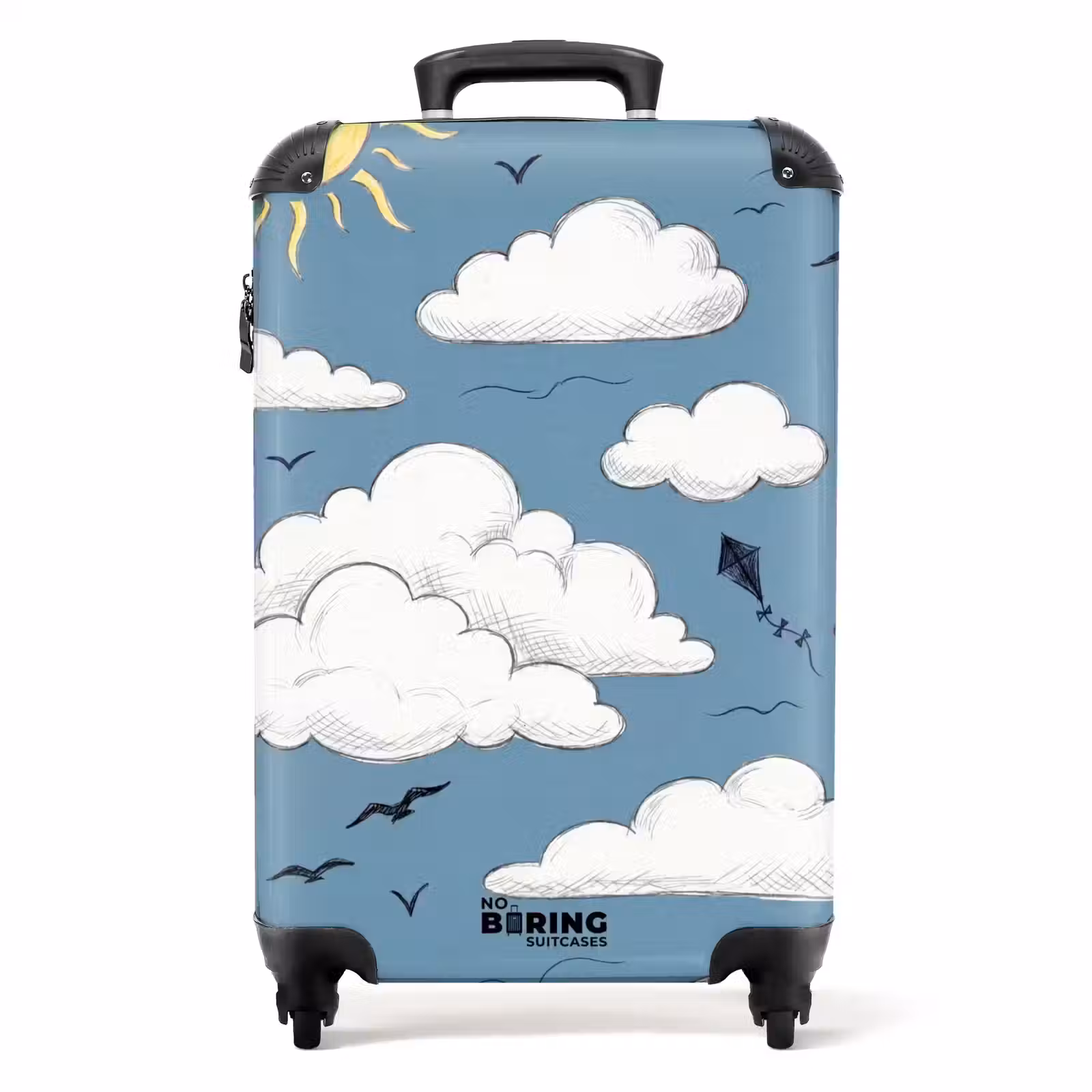 Suitcase - Sky - Sun - Clouds - Nature - Blue — 1