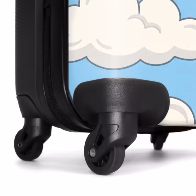 Suitcase - Cloud - Cartoon - Sky - Blue - White — 6