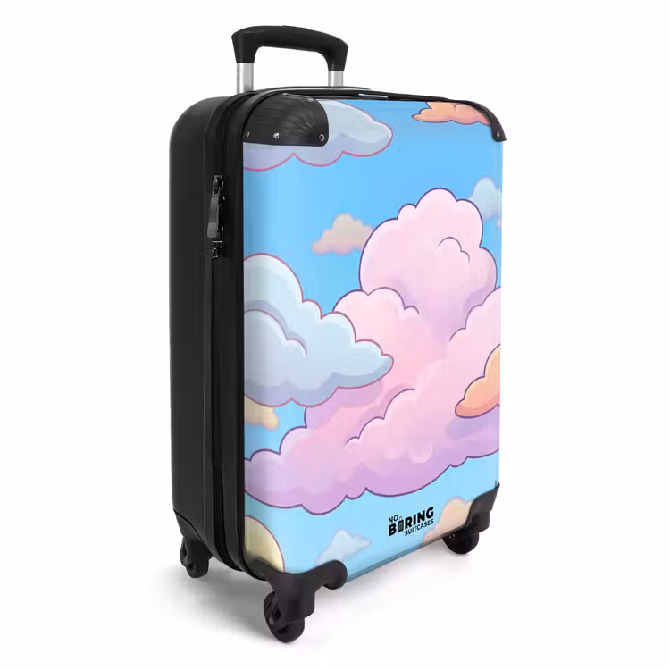 Suitcase - Cloud - Sky - Nature - Illustration - Pastel — 4