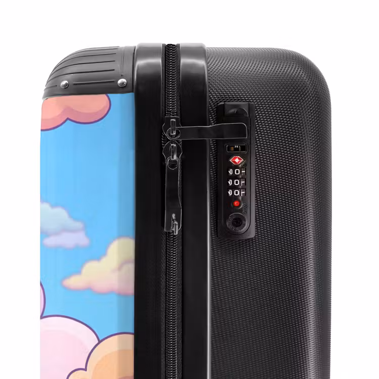 Suitcase - Cloud - Sky - Nature - Illustration - Pastel — 5