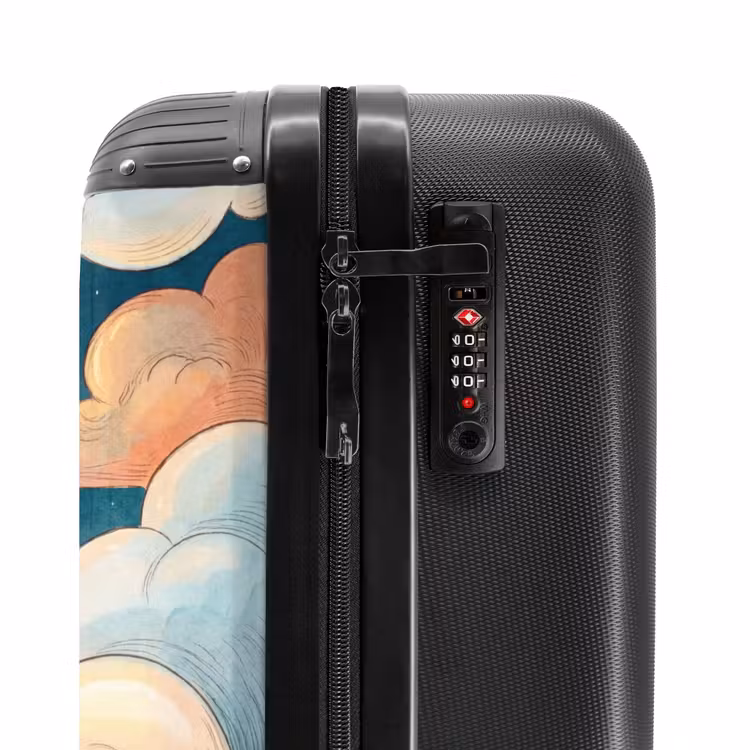 Suitcase - Cloud - Sky - Nature - Illustrative - Orange — 5