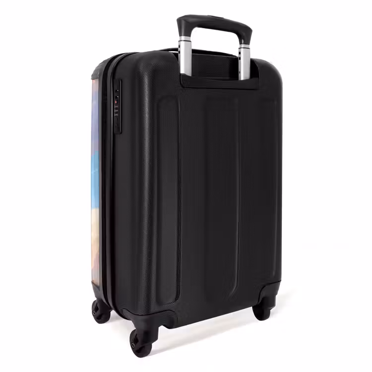 Suitcase - Clouds - Sky - Nature - Pastel - Pink — 2