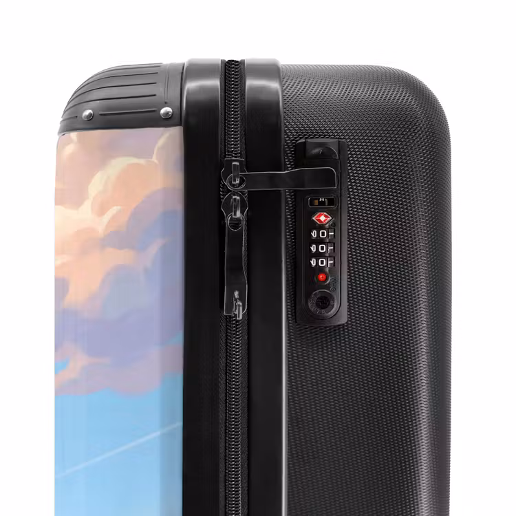 Suitcase - Clouds - Sky - Nature - Pastel - Pink — 5