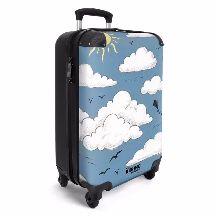 Suitcase - Sky - Sun - Clouds - Nature - Blue — 4
