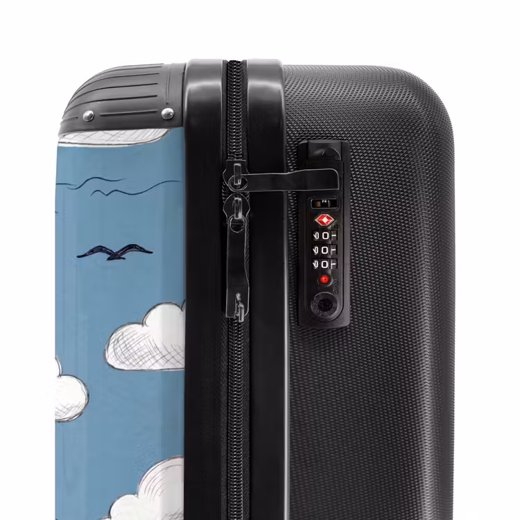 Suitcase - Sky - Sun - Clouds - Nature - Blue — 5
