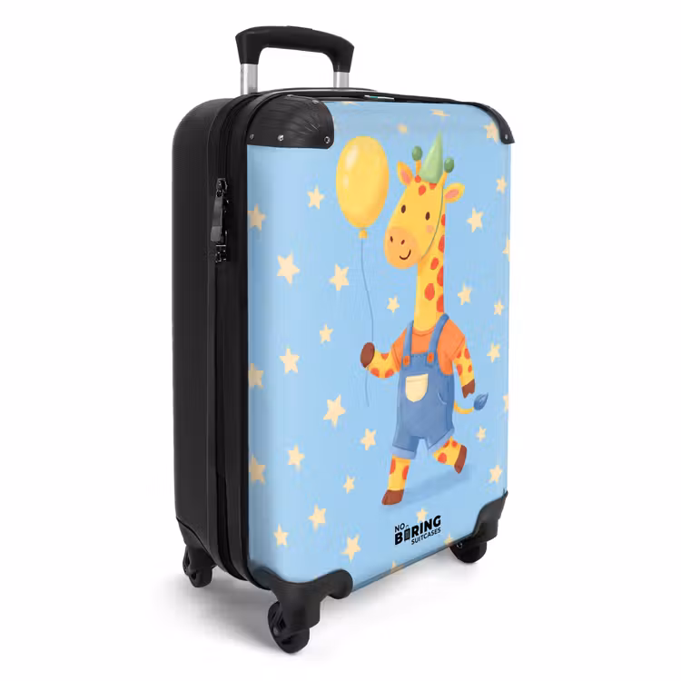 Suitcase - Animals - Giraffe - Balloon - Party - Children's Room — 2