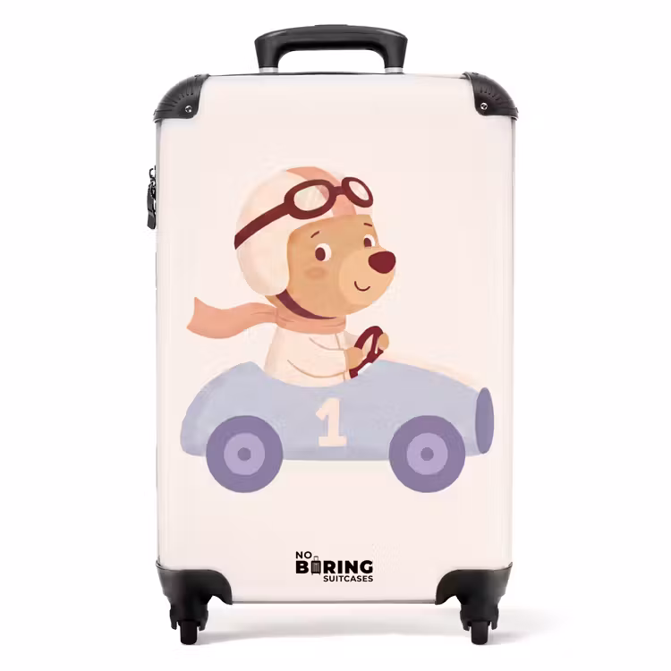 Suitcase - Bear - Car - Kids' Room - Cartoon - Playful — 1