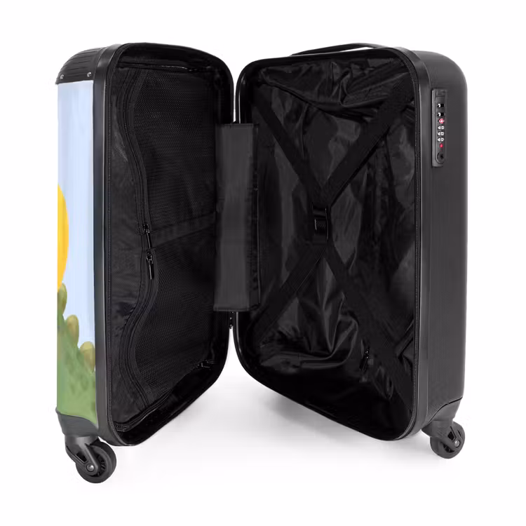 Suitcase - Dinosaur - Balloon - Children's Room - Illustration - Green — 5