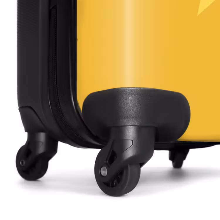 Suitcase - Sun - Face - Summer - Illustration - Yellow — 7