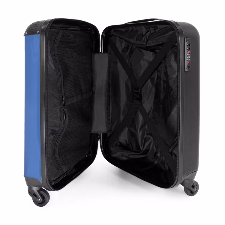 Suitcase - Soccer - Black and White - Sports - Illustration - Blue — 5