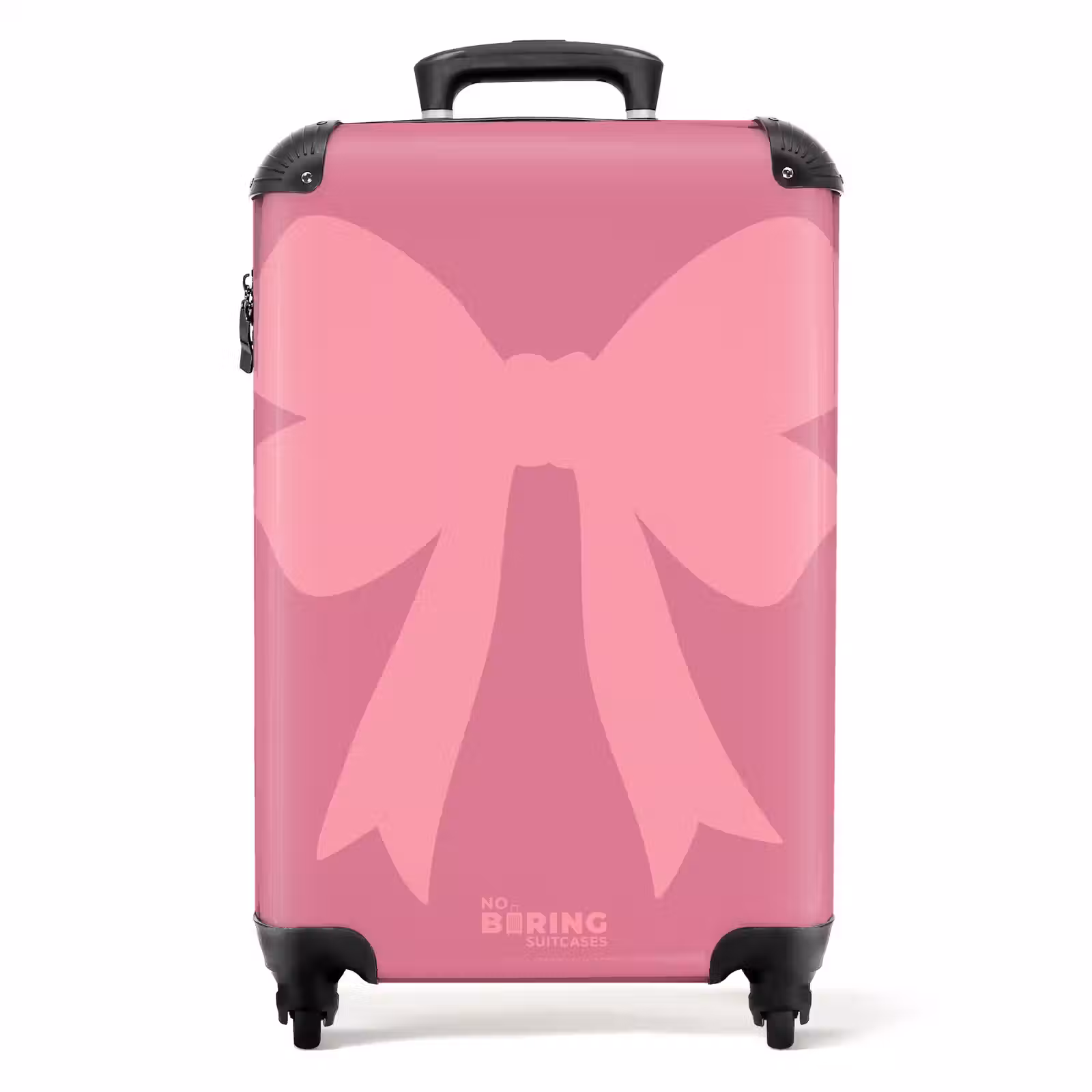 Suitcase - Bow - Pink - Classic — 1