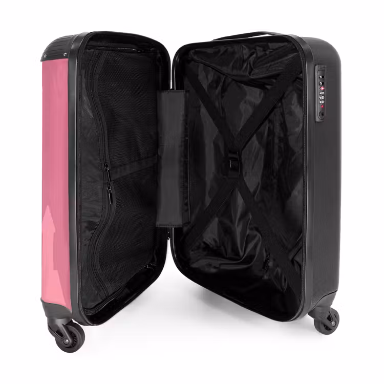 Suitcase - Castle - Pink - Hearts — 3