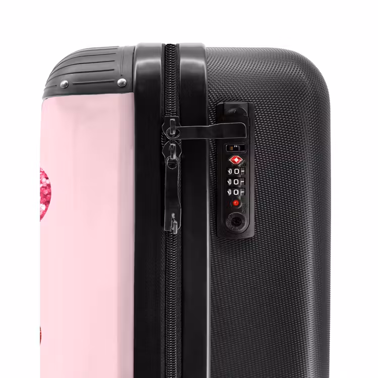 Suitcase - Hearts - Pink - Pattern — 5