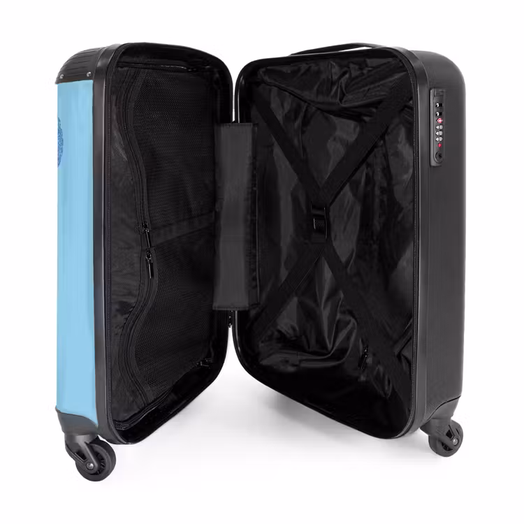 Suitcase - Blue - Dolphin - Shell — 3