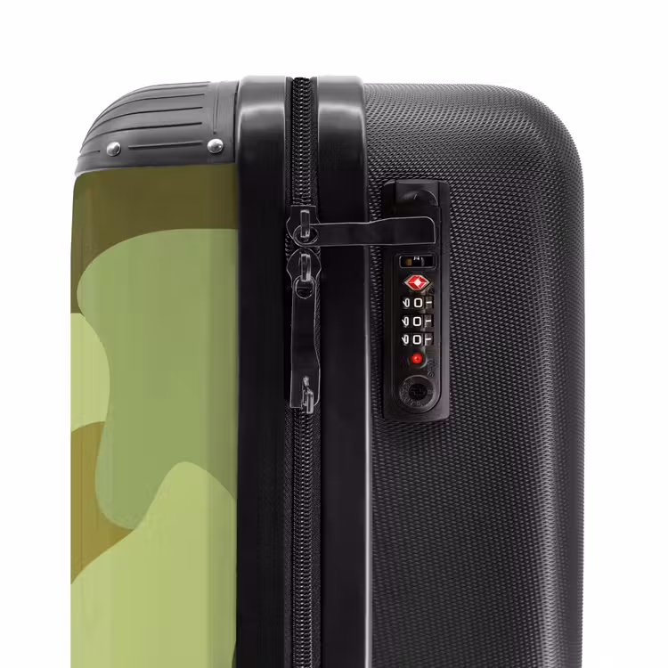 Suitcase - Camouflage - Green - Pattern — 6