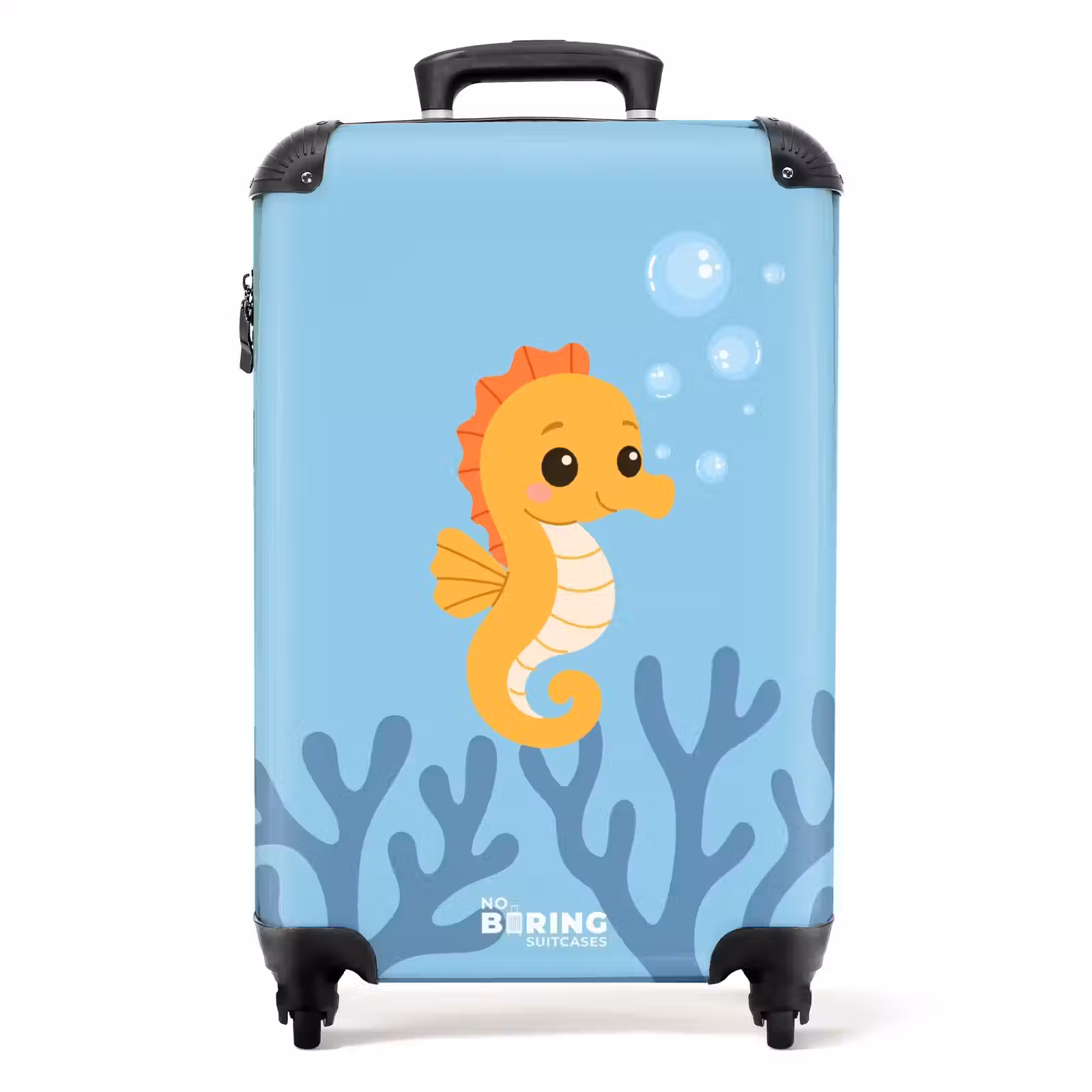 Suitcase - Seahorse - Water - Coral — 1