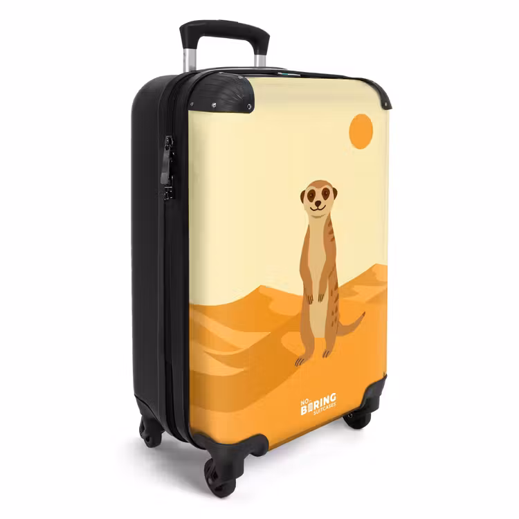 Suitcase - Meerkats - Desert - Sun — 2