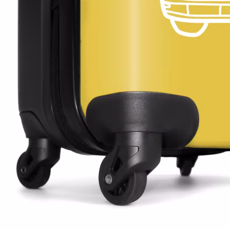 Suitcase - Ambulance - Yellow - White — 6