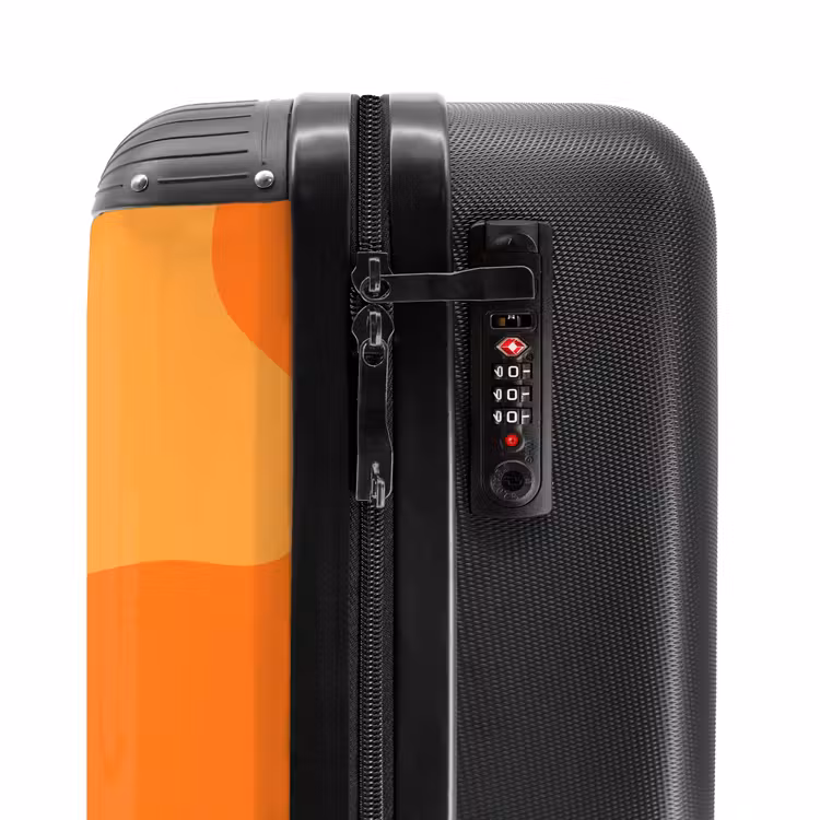Suitcase - Dino - Orange - Stone — 5