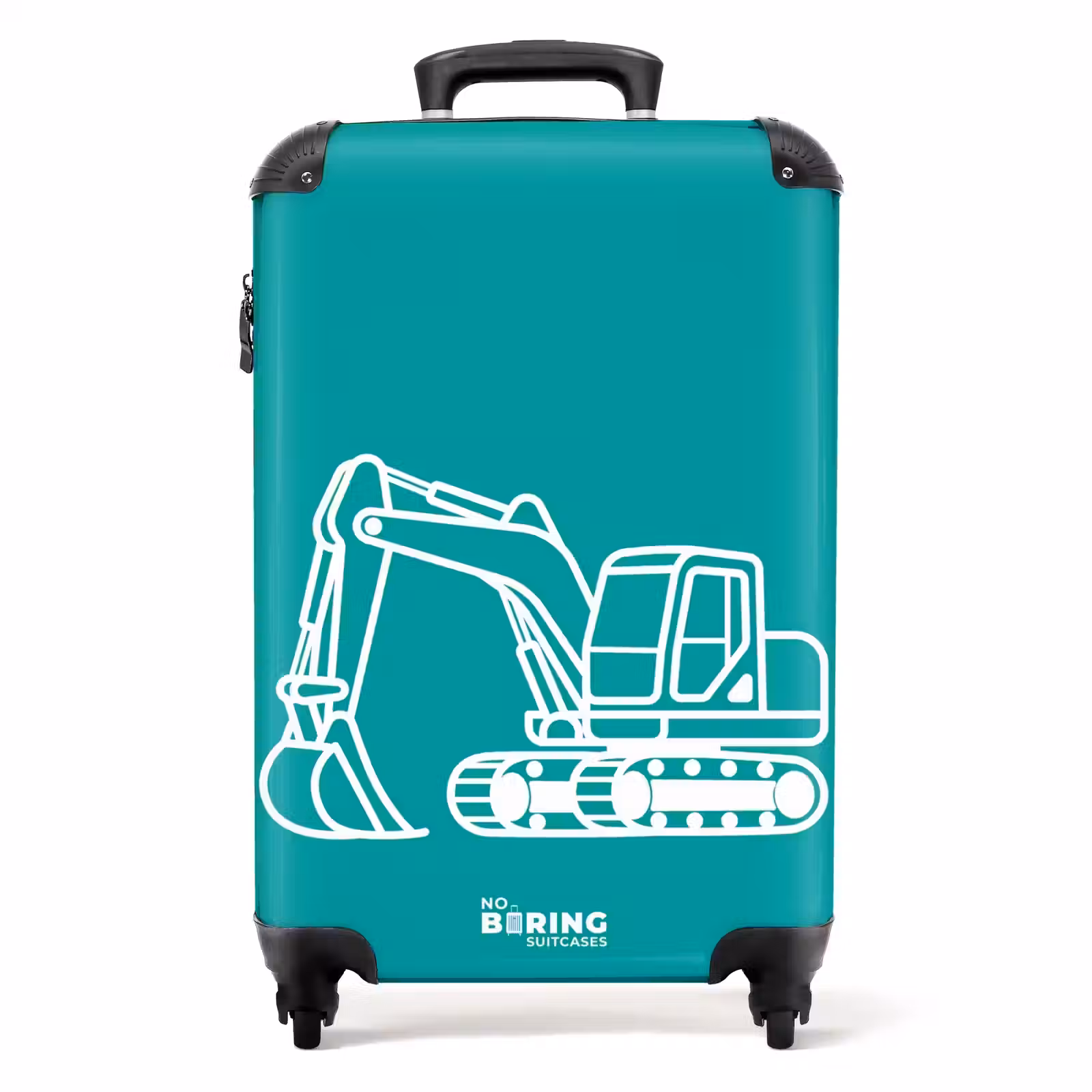 Suitcase - Crane Machine - Blue - White — 1
