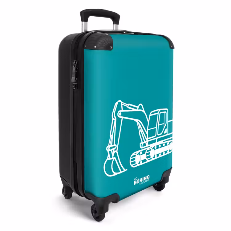 Suitcase - Crane Machine - Blue - White — 4