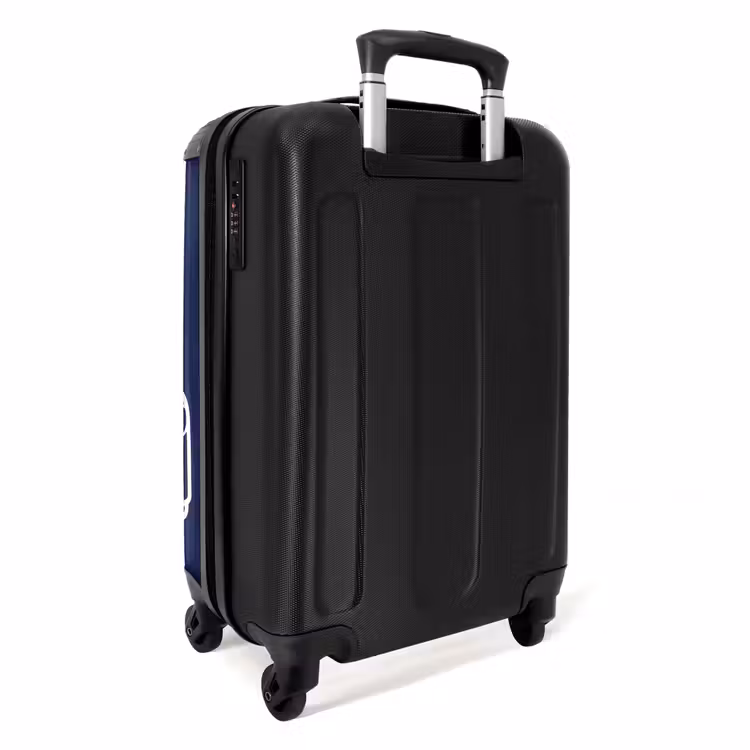 Suitcase - Police - Blue - White — 2