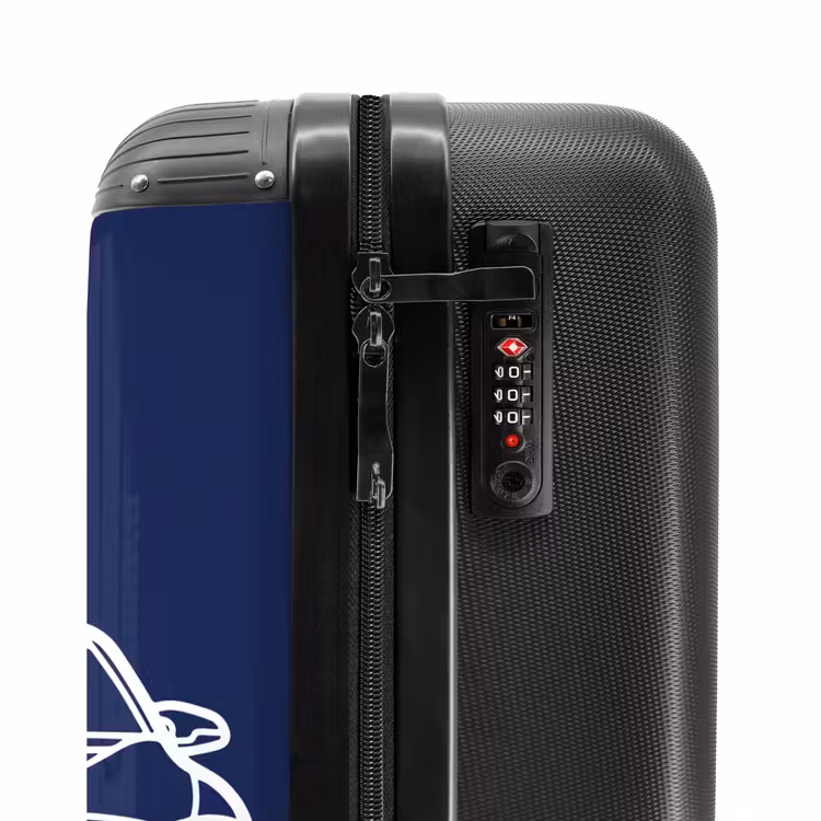 Suitcase - Police - Blue - White — 5
