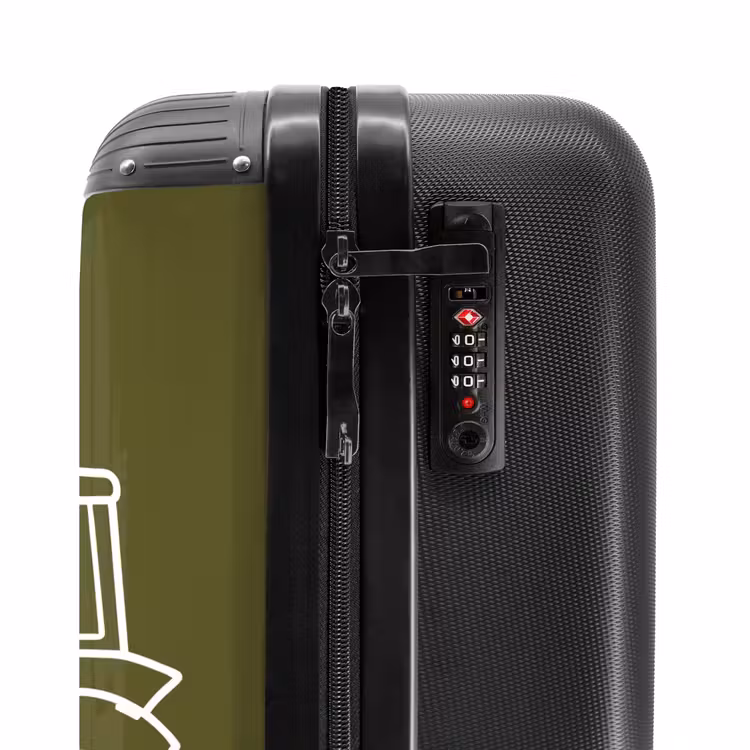 Suitcase - Tractor - Green - White — 5