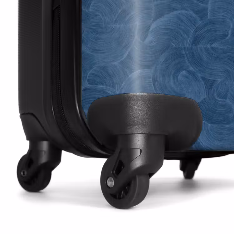 Suitcase - Waves - Texture - Pattern - Blue — 6