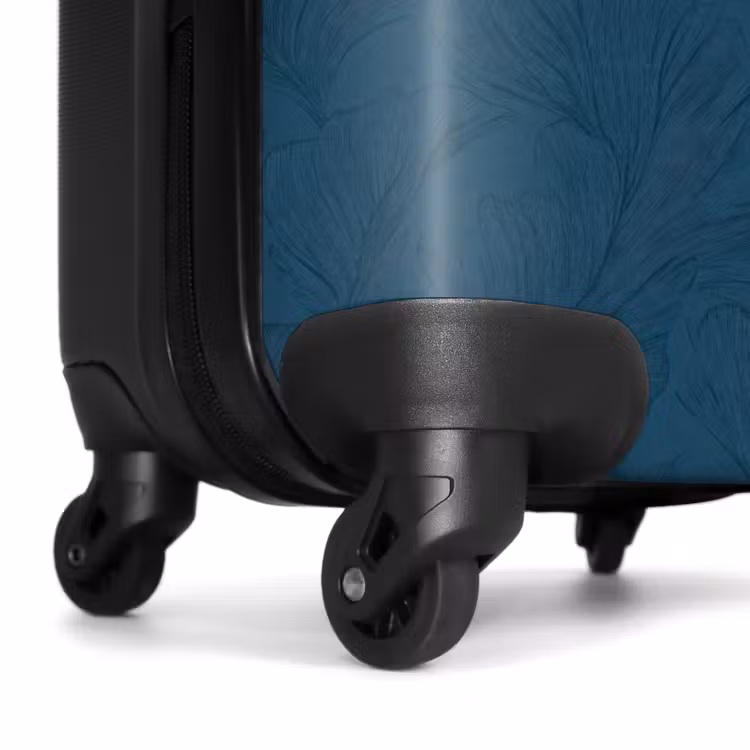 Suitcase - Abstract - Pattern - Dark Blue - Elegant — 6