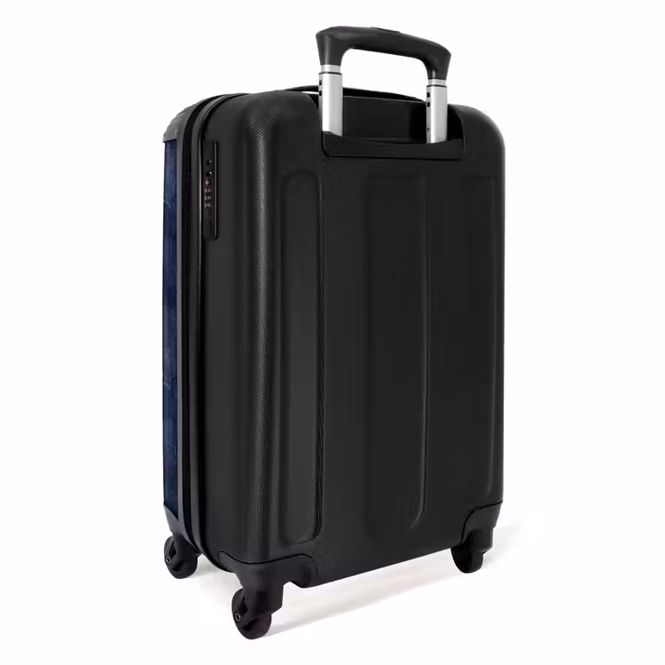 Suitcase - Coral - Branches - Pattern - Midnight Blue — 2
