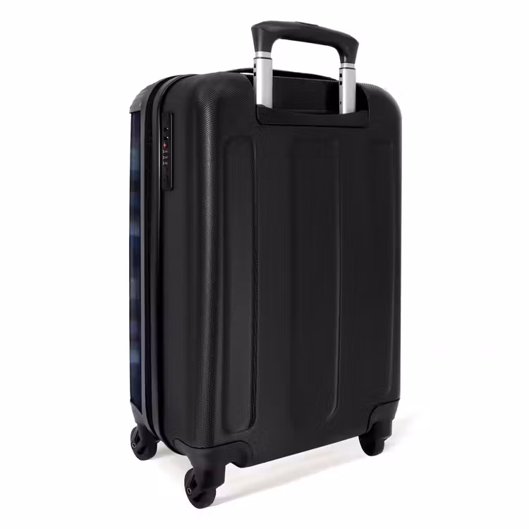 Suitcase - Pattern - Checkered - Navy Blue — 2