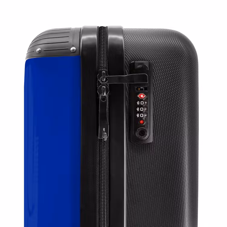 Suitcase - Blue - White - Coffee — 5