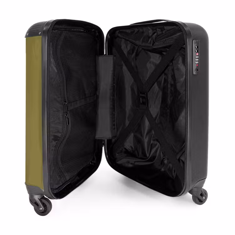 Suitcase - Green - White - Days Off — 3