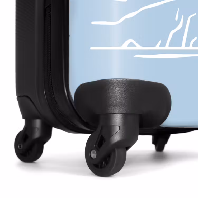 Suitcase - Lighthouse - Blue - Sea - White — 6