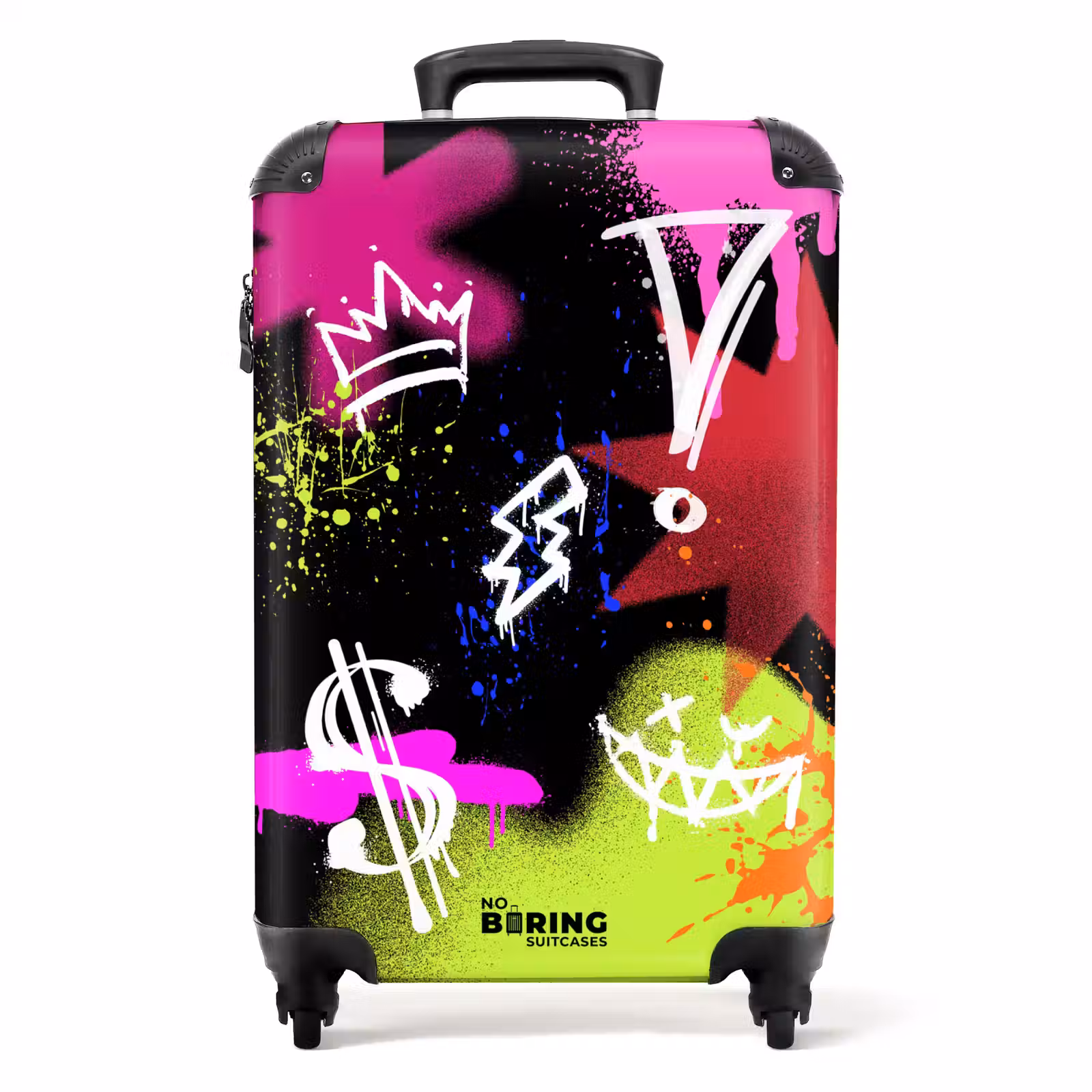 Suitcase - Neon - Graffiti - Symbols — 1