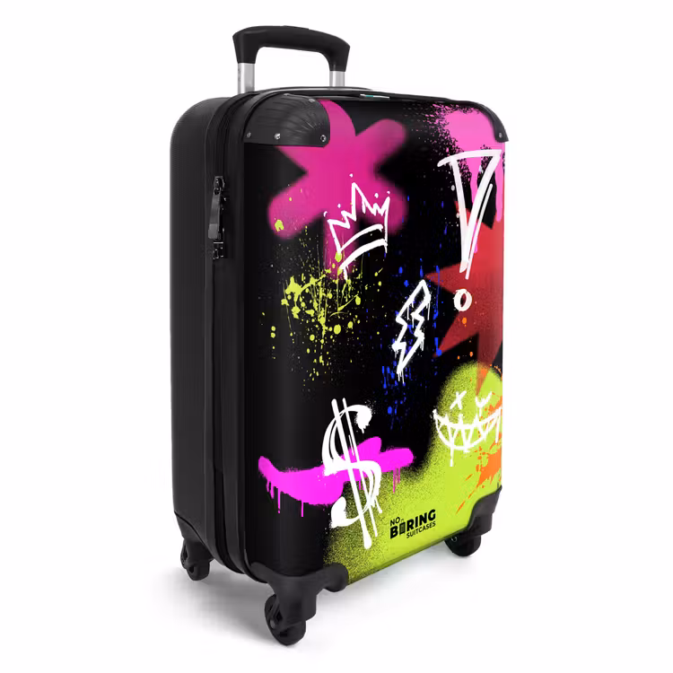 Suitcase - Neon - Graffiti - Symbols — 4